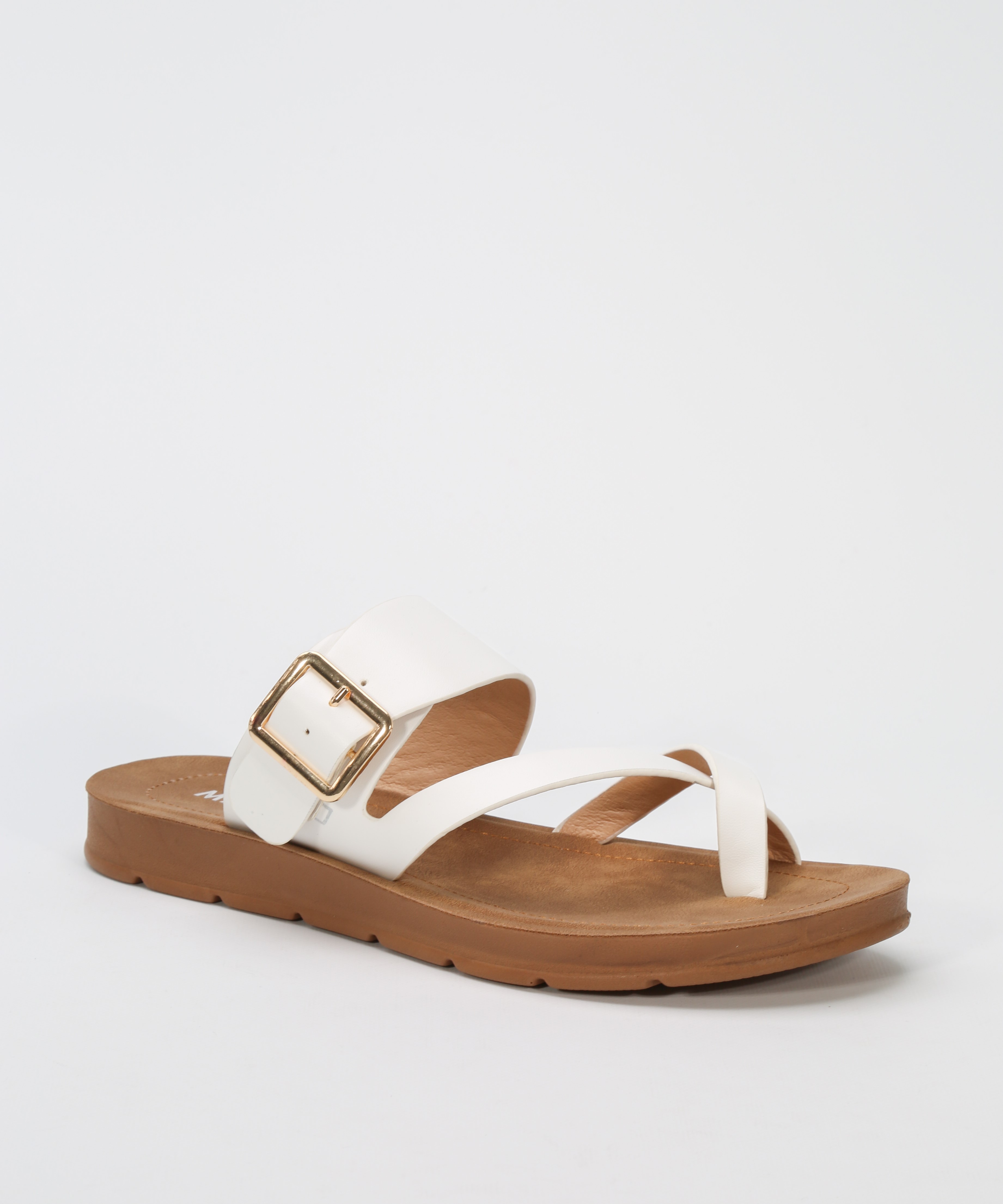 Sandalias planas hebilla image number null